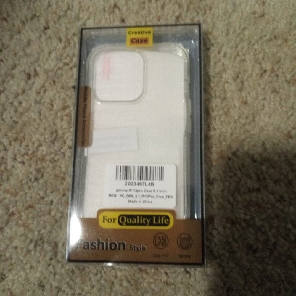 iPhone 13 pro phone case clear